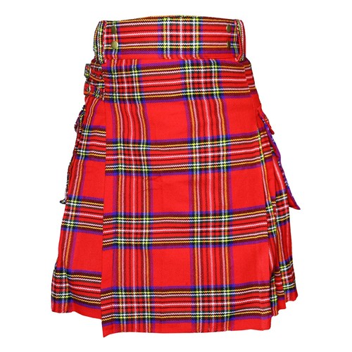 Tartan utility kilts - utility, men